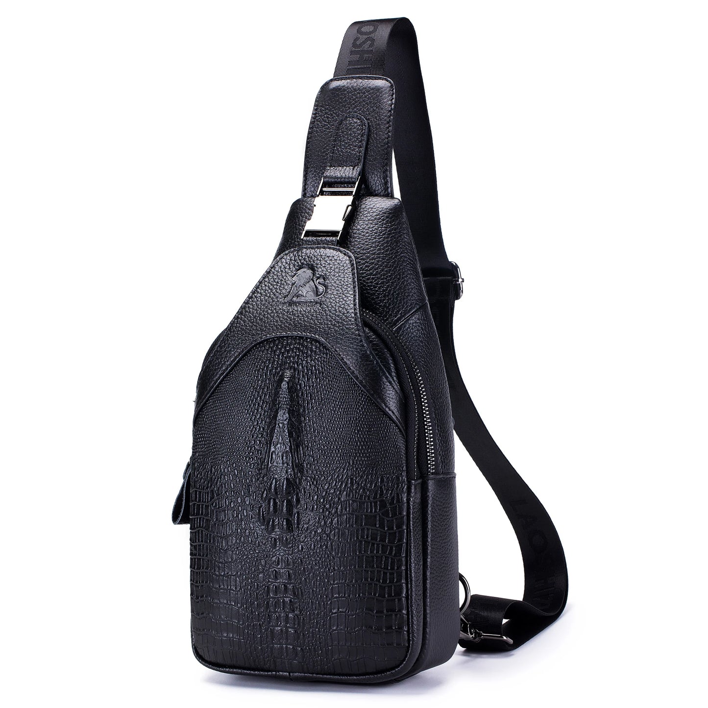 Sac en Cuir Homme Vintage avec USB